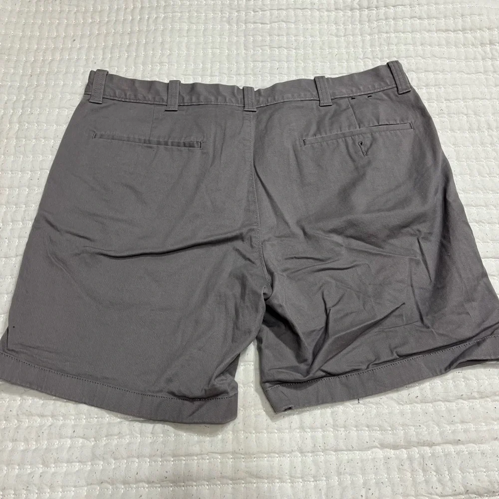 J. Crew Men's Charcoal Flat Front Shorts